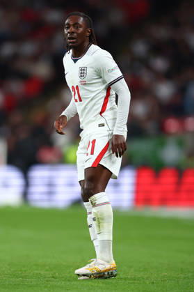 London, England, 6th October 2026. Eberechi Eze of England during the England vs Czech Republic UEFA Nations League match at Wembley Stadium, London. Picture credit should read: Paul Terry Sportimage EDITORIAL USE ONLY. No use with unauthorised audio, video, data, fixture lists, club league logos or live services. Online in-match use limited to 120 images, no video emulation. No use in betting, games or single club league player publications. SPI_121_PT_England__Czechia SPI-5055-0121
