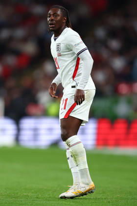 London, England, 6th October 2026. Eberechi Eze of England during the England vs Czech Republic UEFA Nations League match at Wembley Stadium, London. Picture credit should read: Paul Terry Sportimage EDITORIAL USE ONLY. No use with unauthorised audio, video, data, fixture lists, club league logos or live services. Online in-match use limited to 120 images, no video emulation. No use in betting, games or single club league player publications. SPI_122_PT_England__Czechia SPI-5055-0122