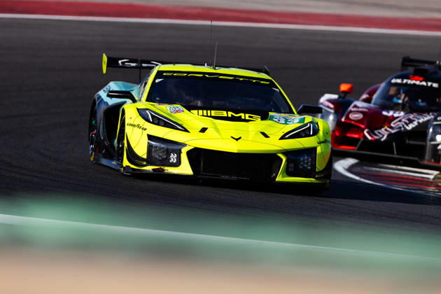 AUTO - ELMS - 4 HOURS OF PORTIMAO 2026 33 MCDONALD Blake (usa), UDELL Alec (usa), EASTWOOD Charlie (irl), TF Corvette Z06 LMGT3.R, LMGT3, action during the 4 Hours of Portimao 2026, 6th round of the 2026 European Le Mans Series on the Autodromo Internacional do Algarve from October 8 to 10, 2026 in Portimao, Portugal - Copyright: xJoaoxFilipex