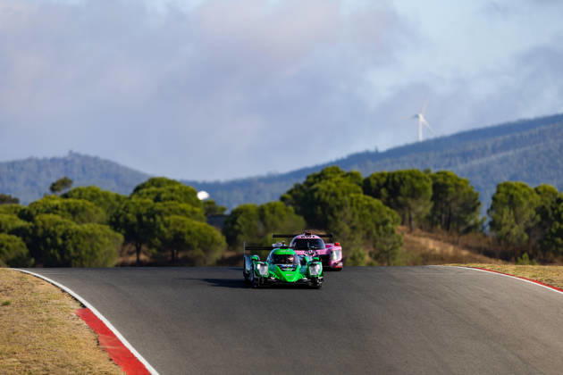 AUTO - ELMS - 4 HOURS OF PORTIMAO 2026 29 ROUSSET Louis (fra), GRAY Oliver (gbr), MASSON Esteban (fra), Forestier Racing by Panis, Oreca 07 - Gibson, LMP2, action during the 4 Hours of Portimao 2026, 6th round of the 2026 European Le Mans Series on the Autodromo Internacional do Algarve from October 8 to 10, 2026 in Portimao, Portugal - Copyright: xJoaoxFilipex
