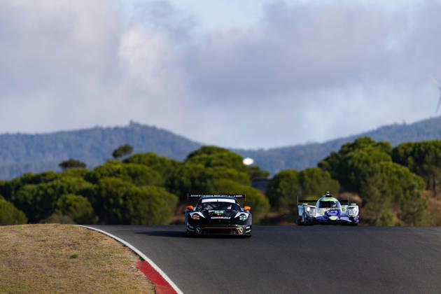 AUTO - ELMS - 4 HOURS OF PORTIMAO 2026 54 MORITZ Max (ger), PAQUE Benjamin (bel), BACHLER Klaus (aut), High Class Racing, Porsche 911 GT3 R LMGT3, LMGT3, action during the 4 Hours of Portimao 2026, 6th round of the 2026 European Le Mans Series on the Autodromo Internacional do Algarve from October 8 to 10, 2026 in Portimao, Portugal - Copyright: xJoaoxFilipex