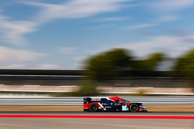 AUTO - ELMS - 4 HOURS OF PORTIMAO 2026 21 SCHNEIDER Daniel (bra), SATO Marino (jpn), JARVIS Oliver (gbr), United Autosports, Oreca 07 - Gibson, LMP2 Pro Am, action during the 4 Hours of Portimao 2026, 6th round of the 2026 European Le Mans Series on the Autodromo Internacional do Algarve from October 8 to 10, 2026 in Portimao, Portugal - Copyright: xJoaoxFilipex