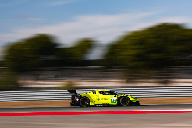 AUTO - ELMS - 4 HOURS OF PORTIMAO 2026 57 KIMURA Takeshi (jpn), JAUBERT Mathys (fra), SERRA Daniel (bra), Kessel Racing, Ferrari 296 LMGT3 Evo, LMGT3, action during the 4 Hours of Portimao 2026, 6th round of the 2026 European Le Mans Series on the Autodromo Internacional do Algarve from October 8 to 10, 2026 in Portimao, Portugal -  Copyright: xJoaoxFilipex