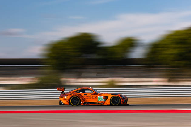 AUTO - ELMS - 4 HOURS OF PORTIMAO 2026 63 NARAN Ameerh (gbr), ANDRADE Rui (ang), SETTE CAMARA Sergio (bra), Iron Lynx, Mercedes-AMG LMGT3, LMGT3, action during the 4 Hours of Portimao 2026, 6th round of the 2026 European Le Mans Series on the Autodromo Internacional do Algarve from October 8 to 10, 2026 in Portimao, Portugal - Copyright: xJoaoxFilipex