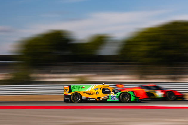 AUTO - ELMS - 4 HOURS OF PORTIMAO 2026 34 GARG Bijoy (usa), DE GERUS Reshad (fra), Inter Europol Competition, Oreca 07 - Gibson, LMP2, action during the 4 Hours of Portimao 2026, 6th round of the 2026 European Le Mans Series on the Autodromo Internacional do Algarve from October 8 to 10, 2026 in Portimao, Portugal - Copyright: xJoaoxFilipex