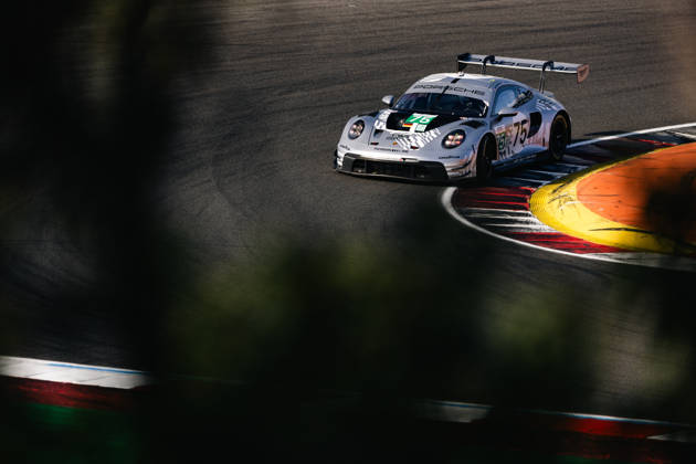 AUTO - ELMS - 4 HOURS OF PORTIMAO 2026 75 KURZEJEWSKI Matt (usa), SARGENT Thomas (usa), LIETZ Richard (aut), Proton Competition, Porsche 911 GT3 R LMGT3, LMGT3, action during the 4 Hours of Portimao 2026, 6th round of the 2026 European Le Mans Series on the Autodromo Internacional do Algarve from October 8 to 10, 2026 in Portimao, Portugal - Copyright: xJoaoxFilipex