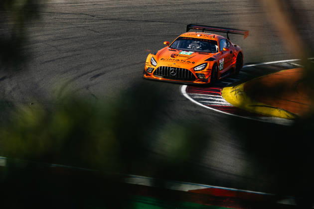 AUTO - ELMS - 4 HOURS OF PORTIMAO 2026 63 NARAN Ameerh (gbr), ANDRADE Rui (ang), SETTE CAMARA Sergio (bra), Iron Lynx, Mercedes-AMG LMGT3, LMGT3, action during the 4 Hours of Portimao 2026, 6th round of the 2026 European Le Mans Series on the Autodromo Internacional do Algarve from October 8 to 10, 2026 in Portimao, Portugal - Copyright: xJoaoxFilipex