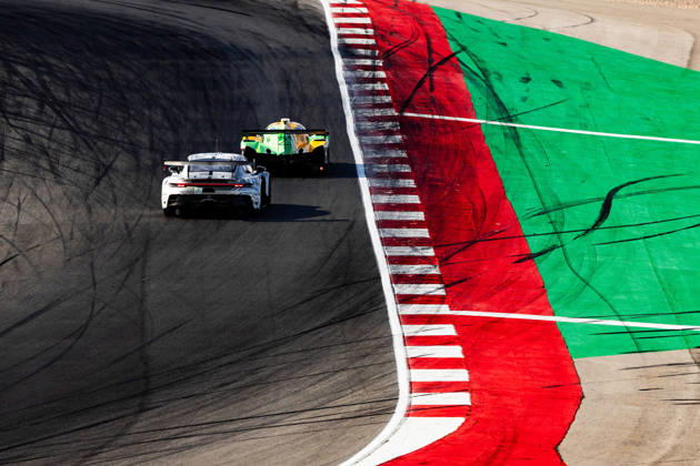 AUTO - ELMS - 4 HOURS OF PORTIMAO 2026 75 KURZEJEWSKI Matt (usa), SARGENT Thomas (usa), LIETZ Richard (aut), Proton Competition, Porsche 911 GT3 R LMGT3, LMGT3, action during the 4 Hours of Portimao 2026, 6th round of the 2026 European Le Mans Series on the Autodromo Internacional do Algarve from October 8 to 10, 2026 in Portimao, Portugal - Copyright: xJoaoxFilipex