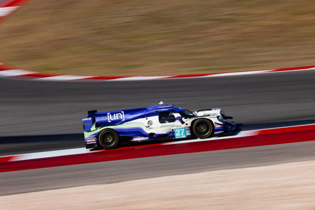AUTO - ELMS - 4 HOURS OF PORTIMAO 2026 27 LENTOUDIS Kriton (gre), QUINN Alex (gbr), ALLEN James (aus), Nielsen Racing, Oreca 07 - Gibson, LMP2 Pro Am, action during the 4 Hours of Portimao 2026, 6th round of the 2026 European Le Mans Series on the Autodromo Internacional do Algarve from October 8 to 10, 2026 in Portimao, Portugal - Copyright: xJoaoxFilipex