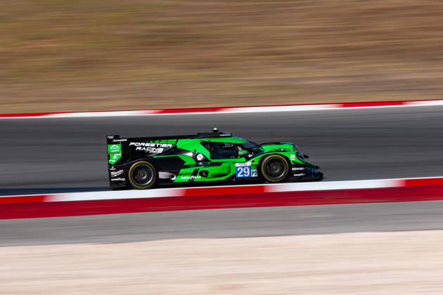 AUTO - ELMS - 4 HOURS OF PORTIMAO 2026 29 ROUSSET Louis (fra), GRAY Oliver (gbr), MASSON Esteban (fra), Forestier Racing by Panis, Oreca 07 - Gibson, LMP2, action during the 4 Hours of Portimao 2026, 6th round of the 2026 European Le Mans Series on the Autodromo Internacional do Algarve from October 8 to 10, 2026 in Portimao, Portugal - Copyright: xJoaoxFilipex