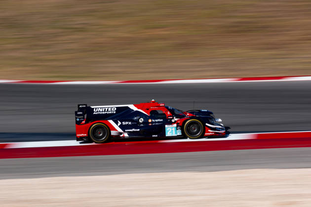 AUTO - ELMS - 4 HOURS OF PORTIMAO 2026 21 SCHNEIDER Daniel (bra), SATO Marino (jpn), JARVIS Oliver (gbr), United Autosports, Oreca 07 - Gibson, LMP2 Pro Am, action during the 4 Hours of Portimao 2026, 6th round of the 2026 European Le Mans Series on the Autodromo Internacional do Algarve from October 8 to 10, 2026 in Portimao, Portugal - Copyright: xJoaoxFilipex