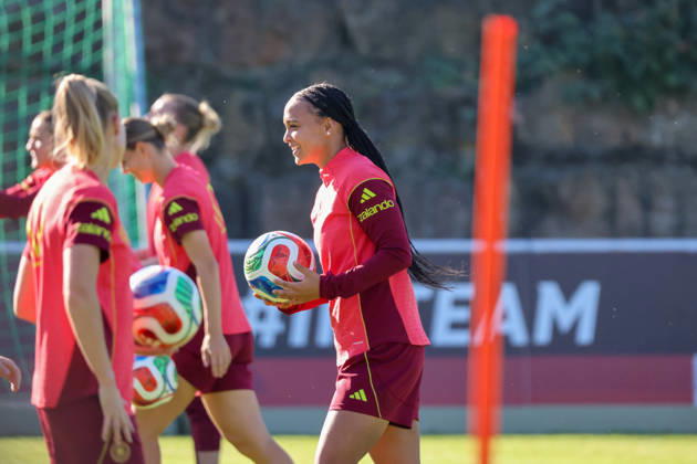 Eppelheim, Deutschland: 07.10.2026 - Deutsche Fußballnationalmannschaft der Frauen - Training - Testspiel Deutschland vs. Australien Im Bild: Lisa Baum (Deutschland) Copyright: HMBxMedia MadeleinexFantini