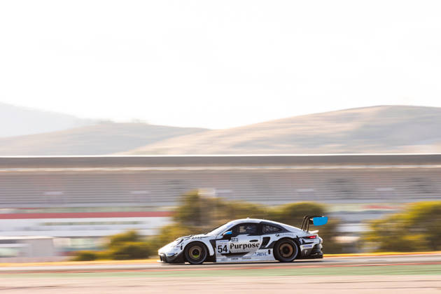 AUTO - MLC 2026 - PORTIMAO 54 KRAHN Reinhold (can), CRESSONI Matteo (ita), Dinamic GT, Porsche 911 GT3 (992) Evo, GT3, action during the 6th round of the 2026 Michelin Le Mans Cup on the Autodromo Internacional do Algarve from October 8 to 10, 2026 in Portimao, Portugal - Copyright: xJoaoxFilipex