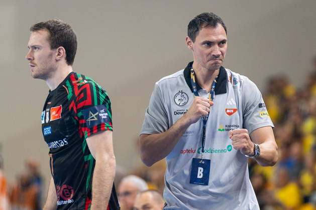 KIELCE, POLAND - OCTOBER 7: Krzysztof Lijewski during the EHF Champions League Group F match between Industria Kielce nad SC Magdeburg at Hala Legionow on October 2, 2026 in Kielce, Poland --- Pilka reczna. EHF Liga Mistrzow. Industria Kielce - SC Magdeburg. (Photo by Igor Jakubowski Arena Akcji) NEWSPIX.PL --- newspix.pl