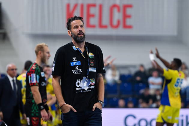 KIELCE 07.10.2026 MECZ 3. KOLEJKA RUNDA WSTEPNA LIGA MISTRZOW PILKA RECZNA MEZCZYZN SEZON 2026 2027 MENS HALDBALL PRELIMINARY ROUND EHF CHAMPIONS LEAGUE SEASON 2026 2027 MATCH: INDUSTRIA KIELCE - SC MAGDEBURG BENNET WIEGERT FOT. MICHAL TRZPIS 400MM.PL NEWSPIX.PL --- newspix.pl