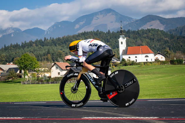 BIEBERLE Edda: UEC Road cycling, Rad, Radsport, Strasse European Championships - Ljubljana 2026 BIEBERLE Edda ( GER ) Germany Querformat - quer - horizontal - Landscape - Event Veranstaltung: UEC Road Cycling European Championships 2026 Ljubljana - Category Kategorie: Cycling - Road Cycling European Championships - Individual Time Trail Junior Women U19 - Location Ort: Europe Slovenia - Sencur - Å enÄur - Discipline: Individual Time Trail ( ITT ) - Distance: 22 km - Date Datum: 07.10.2026 Wednesday Day 5 -