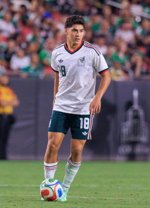 October 6, 2026, Los Angeles, California, USA: Obed Vargas 18 of Mexico during an International Friendly, Länderspiel, Nationalmannschaft match against Chile at Los Angeles Memorial Coliseum on Tuesday, October 6, 2026, in Los Angeles, California. Mexico loses to Chile, 0-2. JAVIER ROJAS PI Mexico Vs. Peru - ZUMAp124 20261006_zaa_p124_158 Copyright: xJavierxRojasx