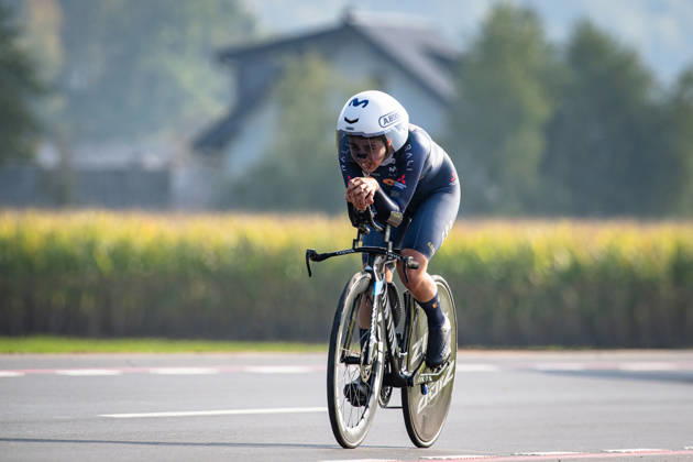 NEIRA DOMINGUEZ Alejandra: UEC Road cycling, Rad, Radsport, Strasse European Championships - Ljubljana 2026 NEIRA DOMINGUEZ Alejandra ( ESP ) Spain Querformat - quer - horizontal - Landscape - Event Veranstaltung: UEC Road Cycling European Championships 2026 Ljubljana - Category Kategorie: Cycling - Road Cycling European Championships - Individual Time Trail Junior Women U19 - Location Ort: Europe Slovenia - Sencur - Å enÄur - Discipline: Individual Time Trail ( ITT ) - Distance: 22 km - Date Datum: 07.10.2026 Wednesday Day 5 -