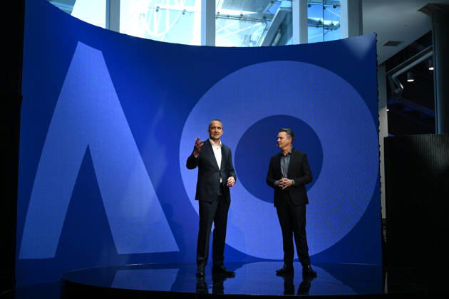 TENNIS AUSTRALIAN OPEN LAUNCH, Tennis Australia CEO Andrew Abdo (left) and odd Woodbridge speak during the launch of the 2027 Australian Open tennis tournament, in Melbourne, Thursday, October 8, 2026. ( NO ARCHIVING MELBOURNE VICTORIA Australia Copyright: xJOELxCARRETTx 20261008145408498378