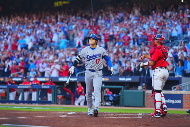 Shohei Ohtani,(Dodgers) Starting lineup Shohei Ohtani Oct.6,2026 - Baseball : MLB, Baseball Herren, USA National League Division Series Atlanta Braves vs. Los Angeles Dodgers Venue: Truist Park (Cumberland, Georgia, USA) aflo_353997394 YujixArakawax