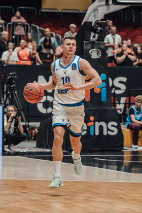 2. Spieltag des Basketball Eurocup Niners Chemnitz - Klaipedos Neptunas 07.10.2026 ab 19.00 Uhr Chemnitz, Chemnitz Arena Im Foto: 10 Elvar Fridkriksson 2. Spieltag des Basketball Eurocup Niners Chemnitz - Klaipedos Neptunas Chemnitz Sachsen Deutschland Copyright: xEHLxMedia MichelxKöhlerx 20262709-Niners-Chemnitz-Klaipeda-Neptunas-007