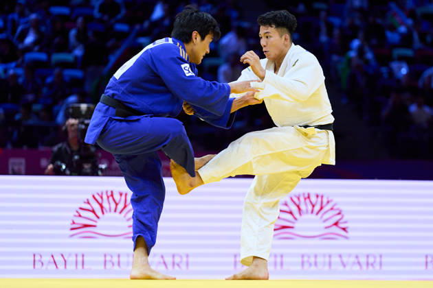 Yuhei Oino (JPN), OCTOBER 6, 2026 -Judo : World Judo Championships BAKU2026 Mens -81kg 2nd Round match at National Gymnastics Arena in Baku, Azerbaijan. Noxthirdxpartyxsales  aflo_354038282 KenxAsakurax