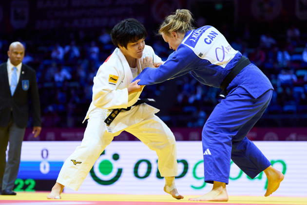 Haruka Kaju (JPN), OCTOBER 6, 2026 -Judo : World Judo Championships BAKU2026 Women s -63kg2nd Round match at National Gymnastics Arena in Baku, Azerbaijan. Noxthirdxpartyxsales aflo_354038284 KenxAsakurax