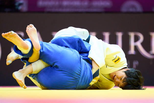 Haruka Kaju (JPN), OCTOBER 6, 2026 -Judo : World Judo Championships BAKU2026 Women s -63kg3rd Round match at National Gymnastics Arena in Baku, Azerbaijan. Noxthirdxpartyxsales aflo_354038292 KenxAsakurax