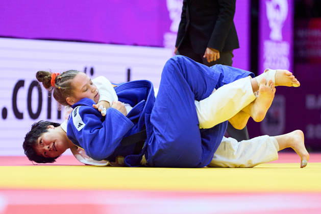 Haruka Kaju (JPN), OCTOBER 6, 2026 -Judo : World Judo Championships BAKU2026 Women s -63kgSemi-final match at National Gymnastics Arena in Baku, Azerbaijan. Noxthirdxpartyxsales aflo_354038299 KenxAsakurax