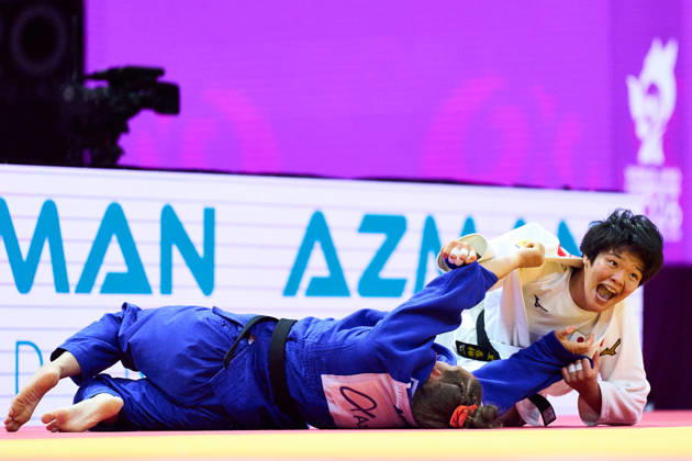 Haruka Kaju (JPN), OCTOBER 6, 2026 -Judo : World Judo Championships BAKU2026 Women s -63kg match at National Gymnastics Arena in Baku, Azerbaijan. Noxthirdxpartyxsales aflo_354038303 KenxAsakurax