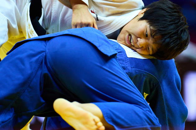 Haruka Kaju (JPN), OCTOBER 6, 2026 -Judo : World Judo Championships BAKU2026 Women s -63kgQuarter-final match at National Gymnastics Arena in Baku, Azerbaijan. Noxthirdxpartyxsales aflo_354038297 KenxAsakurax