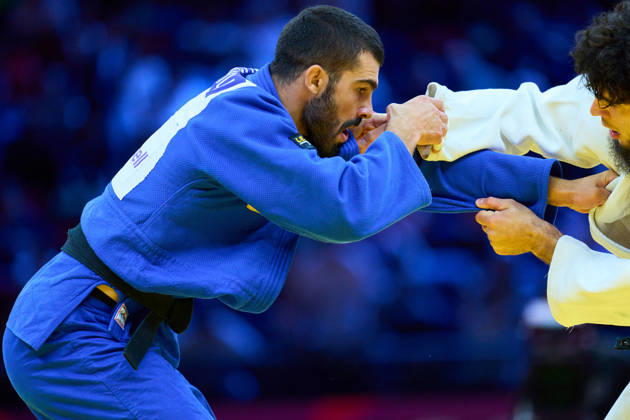 Grigalashvili Tato (GEO), OCTOBER 7, 2026 -Judo : World Judo Championships BAKU2026 Mens -81kg 2nd Round match at National Gymnastics Arena in Baku, Azerbaijan. Noxthirdxpartyxsales  aflo_354044845 KenxAsakurax