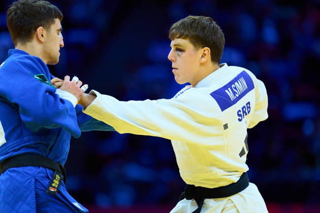 Simin Mihajlo (SRB), OCTOBER 7, 2026 -Judo : World Judo Championships BAKU2026 Mens -81kg 2nd Round match at National Gymnastics Arena in Baku, Azerbaijan. Noxthirdxpartyxsales  aflo_354044848 KenxAsakurax