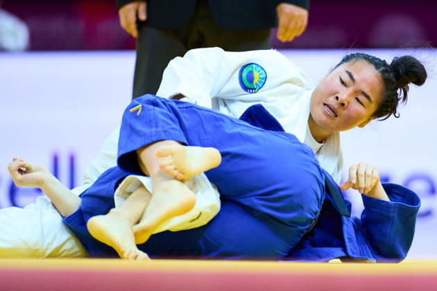 Bold Gankhaich (MGL), OCTOBER 7, 2026 -Judo : World Judo Championships BAKU2026 Women s -63kg2nd Round match at National Gymnastics Arena in Baku, Azerbaijan. Noxthirdxpartyxsales aflo_354044860 KenxAsakurax