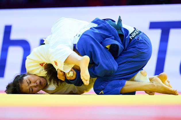 Lkhagvatogoo Enkhriilen (MGL), OCTOBER 7, 2026 -Judo : World Judo Championships BAKU2026 Women s -63kg2nd Round match at National Gymnastics Arena in Baku, Azerbaijan. Noxthirdxpartyxsales aflo_354044872 KenxAsakurax
