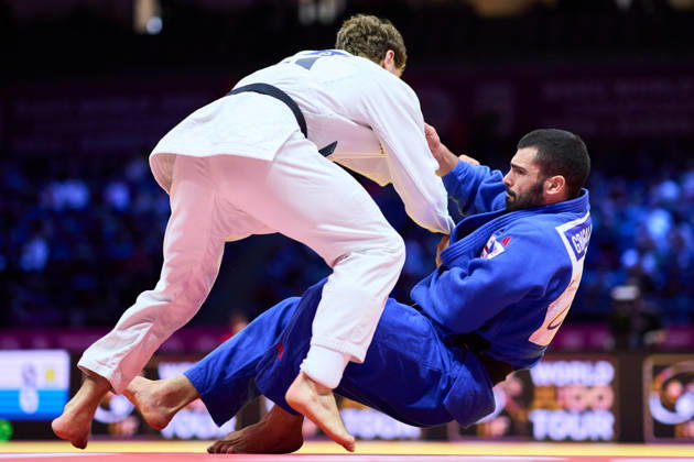 Grigalashvili Tato (GEO), OCTOBER 7, 2026 -Judo : World Judo Championships BAKU2026 Mens -81kg 3rd Round match at National Gymnastics Arena in Baku, Azerbaijan. Noxthirdxpartyxsales aflo_354044886 KenxAsakurax