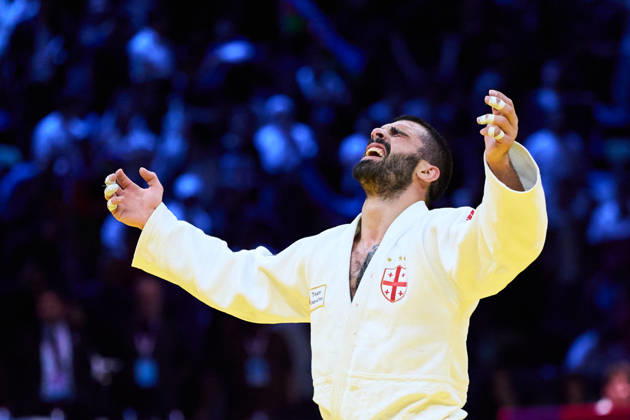 Grigalashvili Tato (GEO), OCTOBER 7, 2026 - Judo : World Judo Championships BAKU2026 Mens -81kg Final match at National Gymnastics Arena in Baku, Azerbaijan. Noxthirdxpartyxsales aflo_354070358 KenxAsakurax