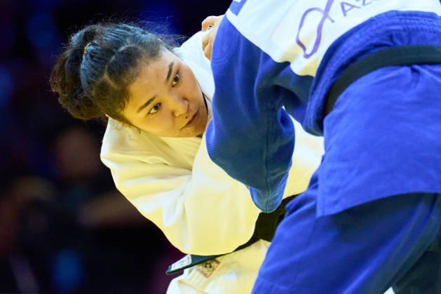 Lkhagvatogoo Enkhriilen (MGL), OCTOBER 7, 2026 - Judo : World Judo Championships BAKU2026 Women s -63kg3rd place match at National Gymnastics Arena in Baku, Azerbaijan. Noxthirdxpartyxsales aflo_354113102 KenxAsakurax