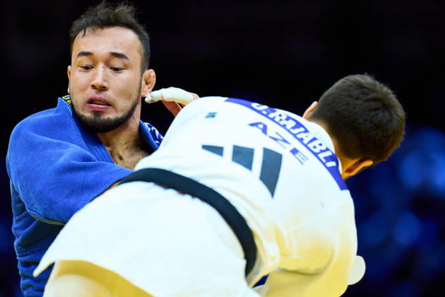 Zhubanazar Abylaikhan (KAZ), OCTOBER 7, 2026 - Judo : World Judo Championships BAKU2026 Mens -81kg 3rd place match at National Gymnastics Arena in Baku, Azerbaijan. Noxthirdxpartyxsales aflo_354113132 KenxAsakurax
