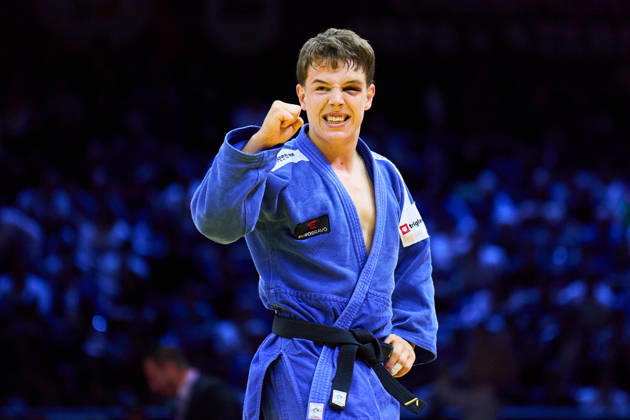 Simin Mihajlo (SRB), OCTOBER 7, 2026 - Judo : World Judo Championships BAKU2026 Mens -81kg 3rd place match at National Gymnastics Arena in Baku, Azerbaijan. Noxthirdxpartyxsales aflo_354113178 KenxAsakurax