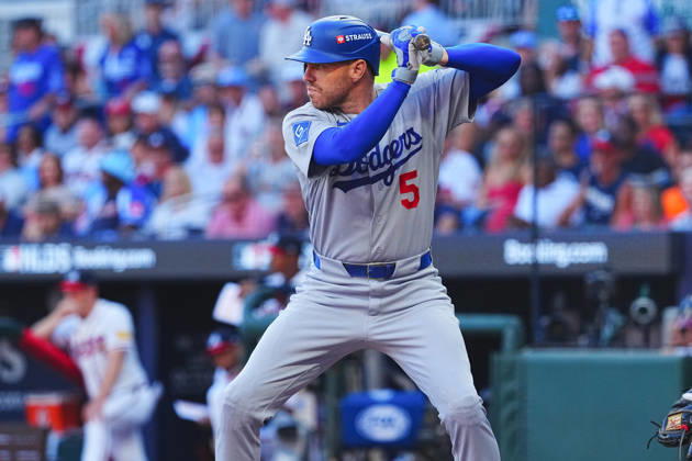 Frederick Freeman(Dodgers) Starting lineup Frederick Charles Freeman Oct.7,2026 - Baseball : MLB, Baseball Herren, USA National League Division Series Atlanta Braves vs. Los Angeles Dodgers Venue: Truist Park (Cumberland, Georgia, USA) aflo_354249828 YujixArakawax