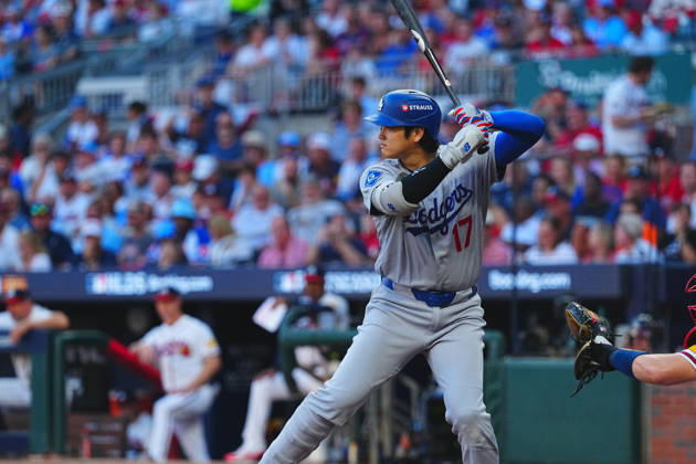 Shohei Ohtani,(Dodgers) Starting lineup Shohei Ohtani Oct.7,2026 - Baseball : MLB, Baseball Herren, USA National League Division Series Atlanta Braves vs. Los Angeles Dodgers Venue: Truist Park (Cumberland, Georgia, USA) aflo_354249833 YujixArakawax
