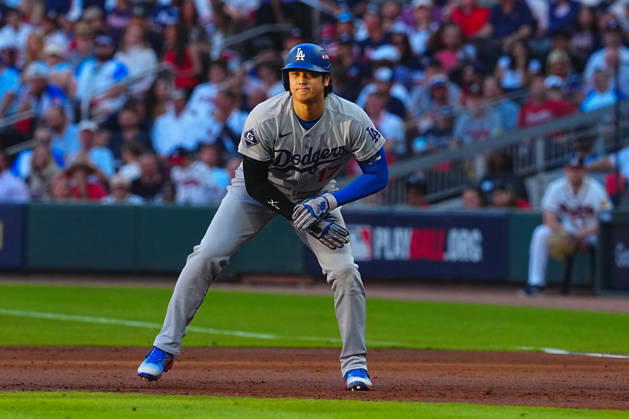 Shohei Ohtani,(Dodgers) Starting lineup Shohei Ohtani Oct.7,2026 - Baseball : MLB, Baseball Herren, USA National League Division Series Atlanta Braves vs. Los Angeles Dodgers Venue: Truist Park (Cumberland, Georgia, USA) aflo_354249834 YujixArakawax