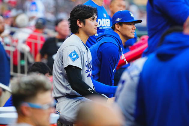 Shohei Ohtani,(Dodgers) Starting lineup Shohei Ohtani Oct.7,2026 - Baseball : MLB, Baseball Herren, USA National League Division Series Atlanta Braves vs. Los Angeles Dodgers Venue: Truist Park (Cumberland, Georgia, USA) aflo_354249836 YujixArakawax