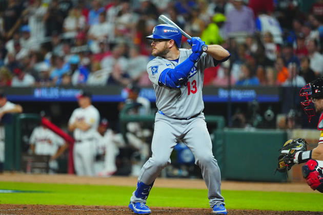 Maxwell Steven Muncy(Dodgers) Starting lineup Maxwell Steven Muncy Oct.7,2026 - Baseball : MLB, Baseball Herren, USA National League Division Series Atlanta Braves vs. Los Angeles Dodgers Venue: Truist Park (Cumberland, Georgia, USA) aflo_354249851 YujixArakawax