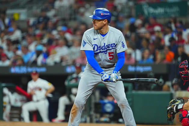 Frederick Freeman(Dodgers) Starting lineup Frederick Charles Freeman Oct.7,2026 - Baseball : MLB, Baseball Herren, USA National League Division Series Atlanta Braves vs. Los Angeles Dodgers Venue: Truist Park (Cumberland, Georgia, USA)  aflo_354249861 YujixArakawax