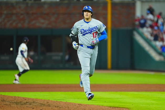 Shohei Ohtani,(Dodgers) Starting lineup Shohei Ohtani Oct.7,2026 - Baseball : MLB, Baseball Herren, USA National League Division Series Atlanta Braves vs. Los Angeles Dodgers Venue: Truist Park (Cumberland, Georgia, USA) aflo_354249866 YujixArakawax