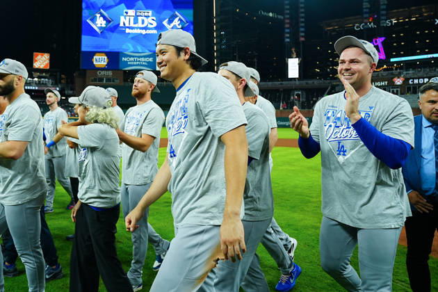 Shohei Ohtani,(Dodgers) Starting lineup Shohei Ohtani Oct.7,2026 - Baseball : MLB, Baseball Herren, USA National League Division Series Atlanta Braves vs. Los Angeles Dodgers Venue: Truist Park (Cumberland, Georgia, USA) aflo_354249873 YujixArakawax