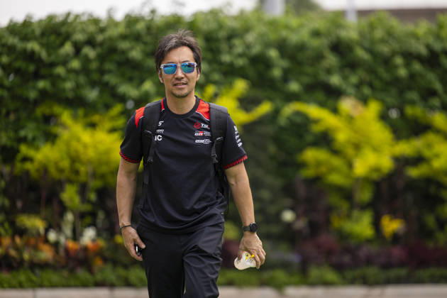 F1 - SINGAPORE GRAND PRIX 2026 KOMATSU Ayao (jpn), Team Principal of TGR Haas F1 Team, portrait during the 2026 Formula 1 Singapore Grand Prix, 17th round of the 2026 Formula One World Championship, WM, Weltmeisterschaft from October 9 to 11, 2026 on the Marina Bay Street Circuit, in Singapore, Singapore - SingaporeSingapore Copyright: xJulienxDelfossex