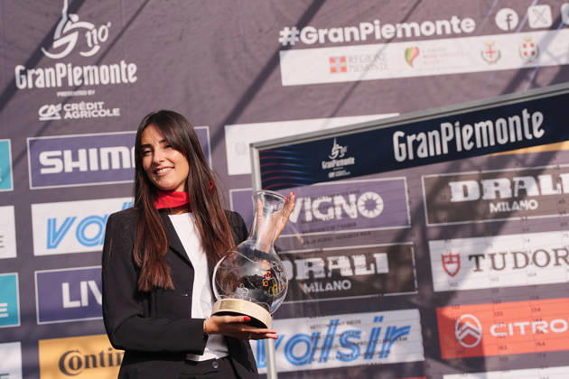The trophy before the 110th edition of the Gran Piemonte 2026 a 185 km one day race from Asti to Bra on October 08, 2026, Italy. Copyright: xMarcoxAlpozzi LaPressex